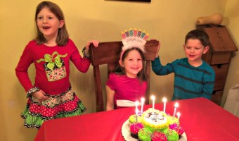 Elf on the Shelf: Day 10 Birthday Celebration